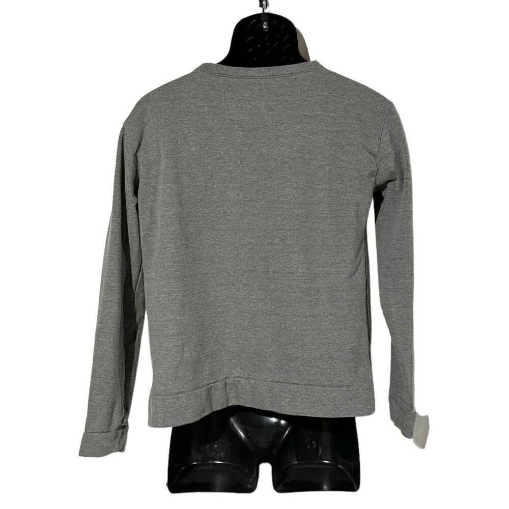 Victoria's Secret Womens Gray Long Sleeve Crew Neck Graphic Print Sweatshirt Siz - Picture 4 of 15